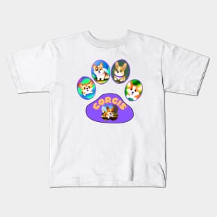 Cute Corgis Kids T-Shirt